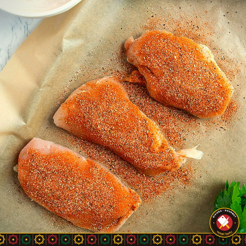 Émincés de poulet marinés